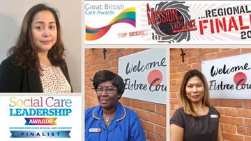 Six remarkable HC-One Colleagues shortlisted for awards at the Great British Care Awards - Regional